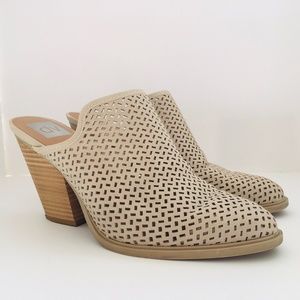 Dolce Vita Mules Kenli Slip-on Heels Size 8